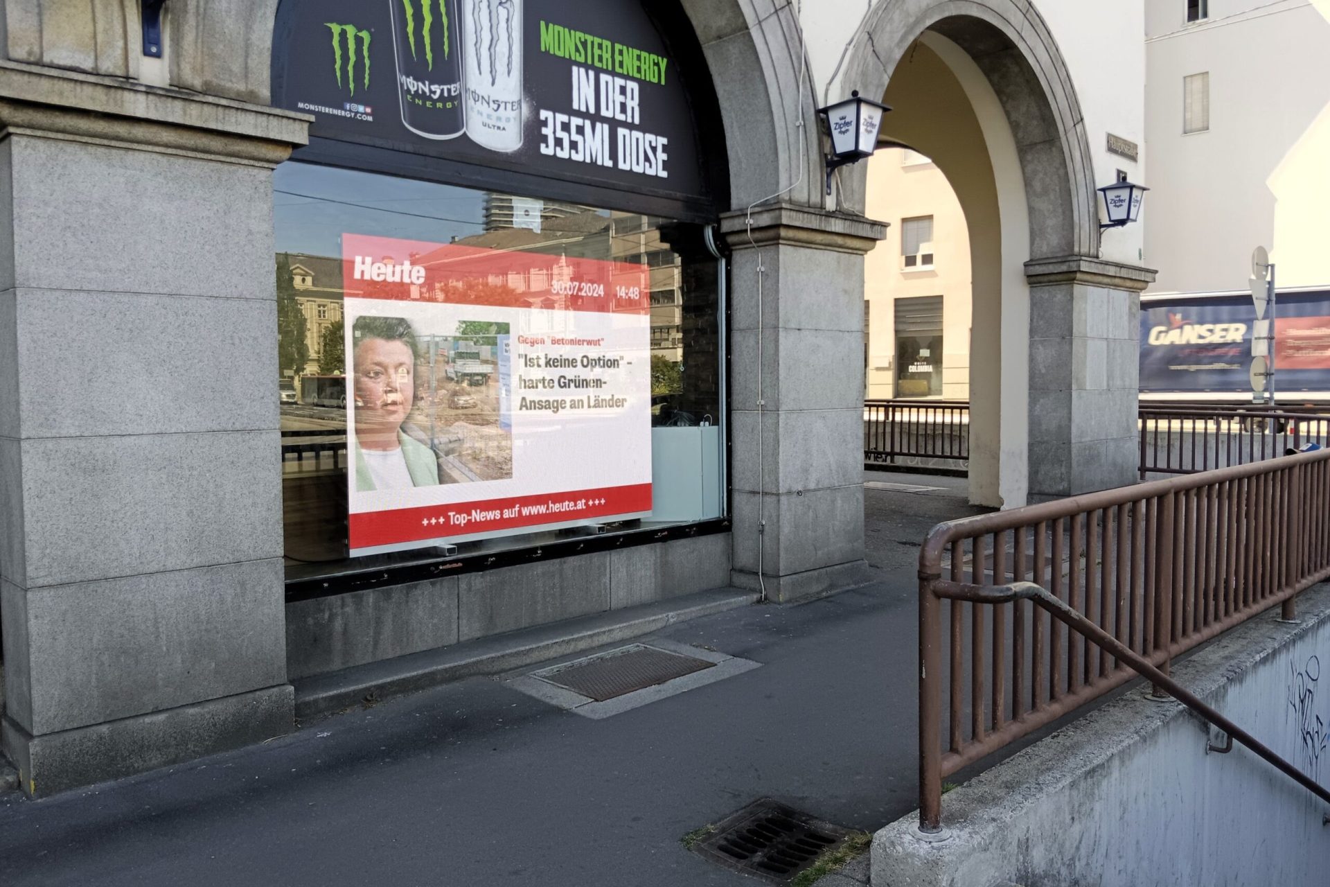 LED Auslage Schaufenster